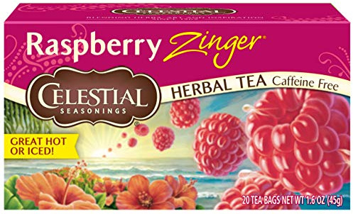 Celestial Seasonings Raspberry Zinger Tea, 20 ct