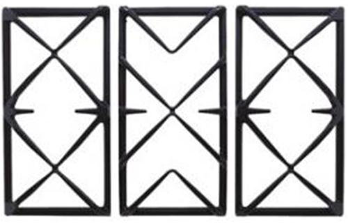 Smeg GGB70-1 accesorio y suministro para el hogar - Accesorio de hogar (Cocina/Horno, Negro, hierro fundido, 700 mm)