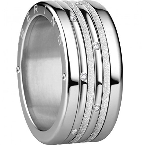 BERING Schmuck Damen Ring Set Kombinationsring Arctic Symphony Collection asc240, Größe:9