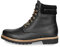Panama Jack Herren Schnürstiefel Panama, Männer Stiefel,Lammfell,Schnürsenkel,schnürung,Boots,Winterstiefel,Winterschuhe,Schwarz,47 EU / 13 UK
