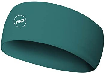 Had Merino Headband Blau - Merino Leichtes atmungsaktives Merino Stirnband, Größe One Size - Farbe Emerald
