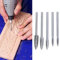 Lespar 5PCS Wood Carving and Engraving Drill Bit Milling Root Cutter Carving Tools | Holz-Schnitzwerkzeug Set, Holzschnitzerei und Gravur Bohrer Fräser Wurzelschnitzwerkzeuge