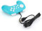 Emoshayoga controlador con cable de tamaño pequeño Consola de juegos inalámbrica Gamepad para consola de juegos (verde)