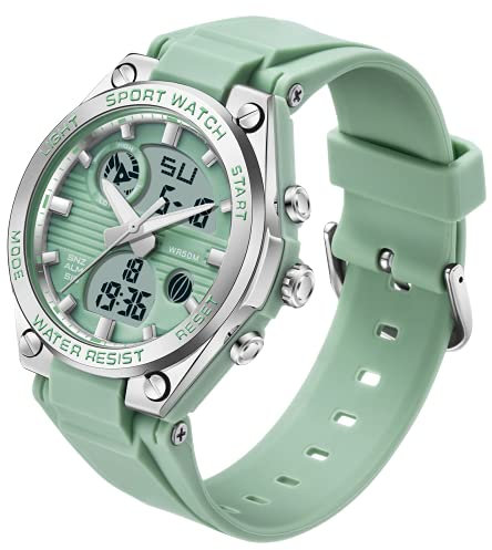 findtime Herren Digitaluhr Militär Sport Damen Jungen Stoppuhr 5 ATM Wasserdicht Tactical Watch Wecker Kalender Armbanduhr Chronograph Countdown Datum LED Uhren Männer Outdoor