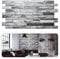 Grace Baltic - 3D-Wandpaneele für Innenwanddekoration, nicht klebend, dünn und elastisch, PVC-Kunst (12, Grau)