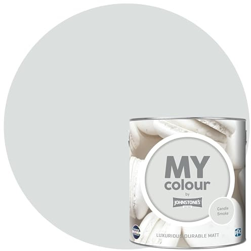 MY colour by Johnstone's - Luxurious Durable Matt - Candle Smoke - Colour Intense Technology - 2.5L