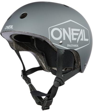 O'NEAL | Mountainbike-Helm | Fahrradhelm MTB | Lüftungsöffnungen zur Belüftung & Kühlung, Größenverstellsystem, Zone Flex-Technologie | Dirt LID Helmet Crackle V.24 | Erwachsene | Gray | Größe S/M
