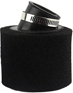 Filtro Aria Moto, 42mm Filtro Aria Spugna Doppio Strato Filter Dell'Aria Sportivo Ugello Smussato Doppia Spugna In Schiuma Sostituzione Per Motocross Atv Scooter Accessori Per Ciclomotori