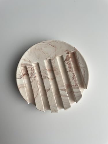 Porte savon (Marbré terracotta)