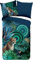 Hip Wendebettwäsche Nyah Satin Petrol Größe 1x 200x200 cm + 2X 80x80 cm