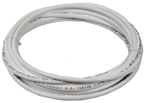Vyair Fridge Filter Water Supply Pipe 1/4 inch White - 10 metres - to Fit American and European Style Double Fridge Refrigerator