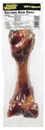 151 Munch & Crunch Serrano Ham Bone Dog Treat Large