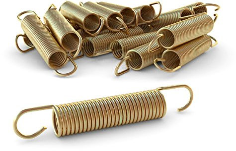 Trampolin Ersatzfeder-Set von 12 Federn, ca. 140 mm Zugfeder-Länge, Sprungfeder extra verstärkt und Lange haltbar passend für Ampel 24 Trampolin