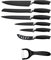 Iberchef Cuchillos de Cocina, de cerámica, inoxidable, de Acero para tu cocina. Set de cuchillos para todos los usos.