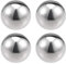 sourcing map 4Stk. 304 Edelstahl Kappe Kugel Ball für Geländer Treppe Spindel Pfosten 25mm Durchmesser