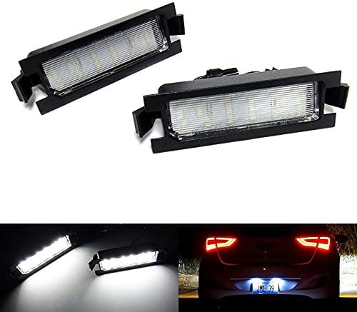 2x LED Licence Number Plate Light White Canbus For 2012-17 i30 GD 3/5D Hatchback Accent RB Cee'd JD HB/SW