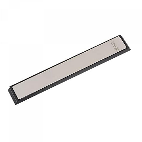 sourcing map Diamond Sharpening Stones 2000 Grit Whetstone Knife Sharpener Stone with Non-Slip Base