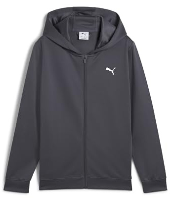 PUMA Jungen TAD ESS Full Zip Jacket B Sweatjacken, Galactic Gray,