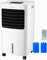 EPISENT 15L Air Cooler – Portable Quiet Evaporative water cooler with 15L Tank, Remote, Timer & FREE Ice Packs – Compact Desk Cooler for Home, Office, Bedroom