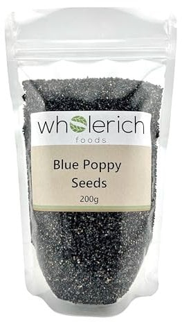 Blue Poppy Seeds 200g - Wholerich Foods