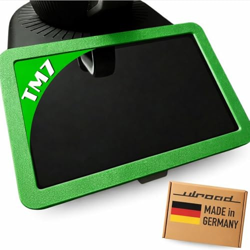 ULROAD Displayschutz Bumper Rahmen kompatibel mit Thermomix TM7 Abdeckung Ecken Display Schutz Zubehör Displayabdeckung Schutzplatte Schutzrahmen (GRÜN)