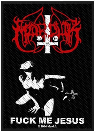 MARDUK FUCK ME JESUS Patch/ Aufnäher