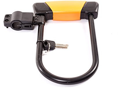 Rahmenschloss gehärtete Diebstahlsicherung Fahrrad Bügel Schloss Halterung