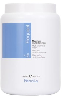 Fanola Frequent Multivitamin Pflegemaske, 1500 ml Geruchlos