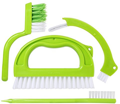 Winwill - Cepillo limpiador de juntas de azulejos, para limpieza de baño y cocina, 4 in 1