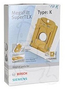 Boite 4 sacs type K micro filtre d'origine Aspirateur 00468265 BOSCH Aspirateur 00468265 BOSCH
