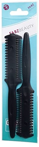 Hair Thinning Comb Double Sided Hair Trimmer Styling Razor Comb by Fabz Beauty (2)
