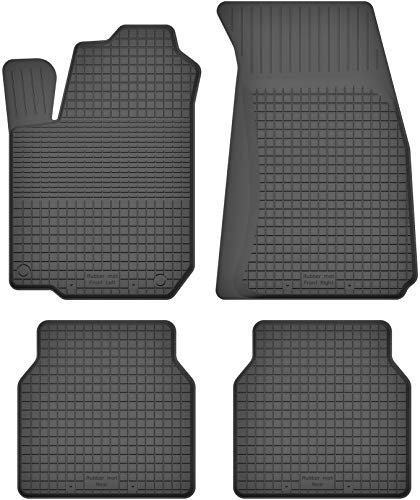 Gummimatten Gummi Fußmatten Satz für Ford Mondeo MK3 (2000-2007) - Hoher Rand 15 mm