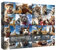 Funny Cat Puzzles for Adults 1000 Piece, Selfie Cat Animal Jigsaw Puzzle, Cat Travels Around The World Puzzle as Home Decor