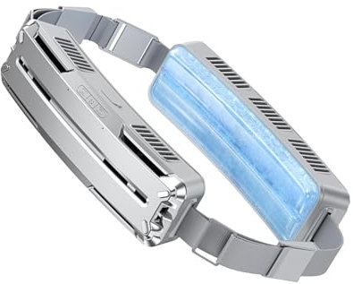 Portable Waist Fan | Portable Waist Clip Fan | Waist Belt Fan, Hands-free Wearable Body Fan, Strong Airflow Portable Waist Fan With Adjustable Belt for Outdoors, Farm, Travel
