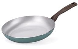 ALLUFLON Cleo Ceramic Plus Padella 28 cm, Rivestimento Naturale Ceramico (NO PFAS)