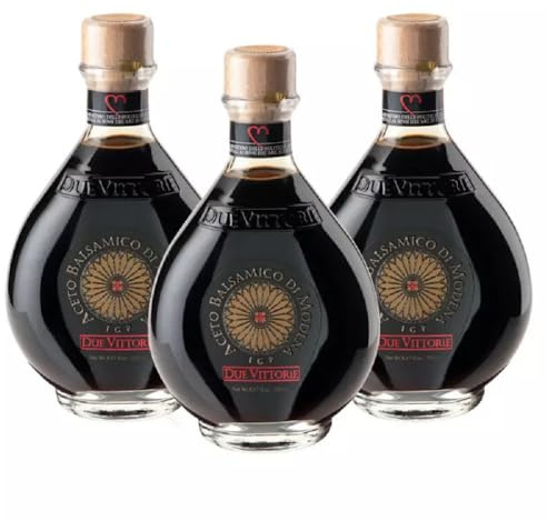 Tris Vinaigre Balsamique de Modena IGP Due Vittorie Oro 250 ml x 3