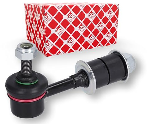 febi bilstein 26867 Verbindungsstange mit Anbaumaterial, 1 Stück | Kompatibel mit: MITSUBISHI CARISMA, CARISMA Stufenheck, VOLVO S40 I, V40 Kombi