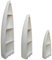 Oriental Galerie Bootsregal Regal im Boots-Design Holzregal Standregal Aufbewahrung Konsole Bord Albesia Holz, Design:Nr. 2, Größe:Mittel
