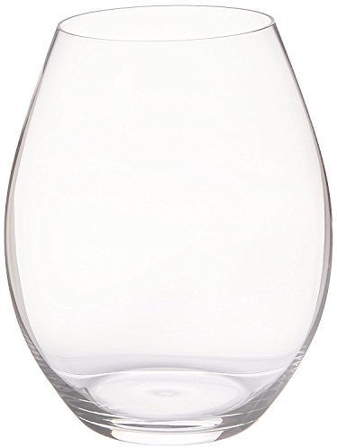 RIEDEL The O Wine Tumbler Alte Welt Syrah, 2er Set, Klares Kristallglas, maschinell gefertigt