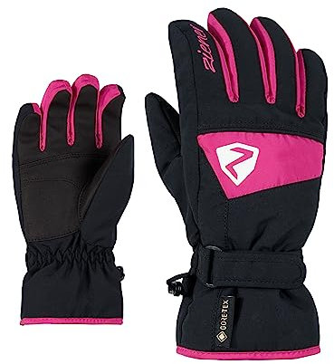 Ziener Kinder LAGO GTX glove junior Ski-Handschuhe/Wintersport | wasserdicht, atmungsaktiv, pop pink, 6,5