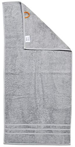 done. Daily Premium-Frottierserie in 29 Farben Duschtuch 70 cm x 140 cm Silber grau 3850