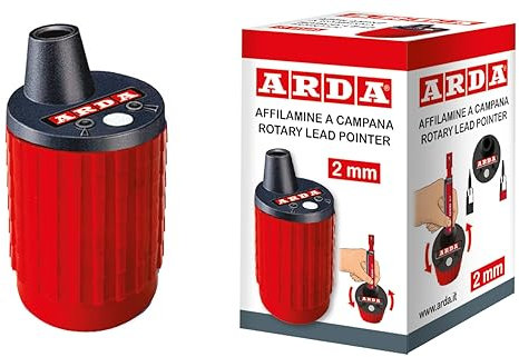 Affilamine a campana. Temperamine a rotazione per mine diametro 2 mm
