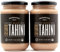Organic Whole Sesame Tahini Paste - Unhulled & Stone-Ground - Silky Smooth Texture in Hummus, Dips, Dressings - Unsalted, Nut-Free, Kosher, Paleo, Keto 330g Glass Jar (2-Pack) Pepperwood Organics