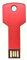 PENDRIVE USB metal llave 32 64 GB 128 GB llavero memoria externa impermeable PC Laptop Notebook coche A002 (32 GB, rojo)