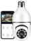 DaMohony Cámara de 360 Grados WiFi Exterior con visión Nocturna, cámara de vigilancia guardcam, Seguimiento automático, Audio bidireccional, detección de Movimiento