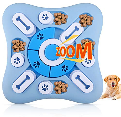 Leipple Dog Puzzle Toys,Dog Puzzle Slow Feeder Toy for Large Medium Small Dogs, Interactive Dog Toys for Improve Dog's IQ and Brain Stimulation.Dog Treat Dispenser with Squeaky and Non-Slip Design