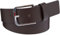 Tommy Jeans Herren Gürtel Austin aus Leder, Braun (Dark Brown), 80 cm