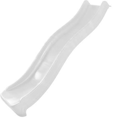 AXI Sky220 Rutsche mit Wasseranschluss Weiß - 220 cm | Anbau Element für Kinder Spielturm/Spielhaus/Stelzenhaus | Wasserrutsche/Anbaurutsche für Podesthöhe 120 cm