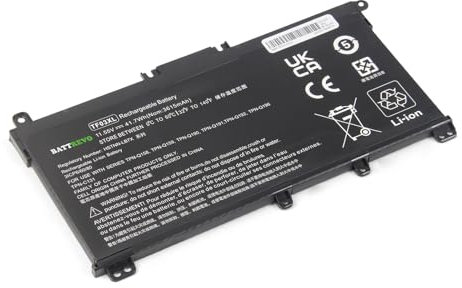 BATTREVO TF03XL 920070-855 920046-421 Batterie d'ordinateur Portable pour HP Pavilion 14-BF 14-BK 15-CC 15-CD 15-CK 17-AR X360 15-CC0XX 15-CD0XX 920046-121 HSTNN-IB7Y HSNN-UB7J 17-ar0xx