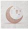 1 x bedruckte Servietten, Motiv: Moon-Serie, funktional, weich, saugfähig, benutzerfreundliche Materialien für Partys und Essen